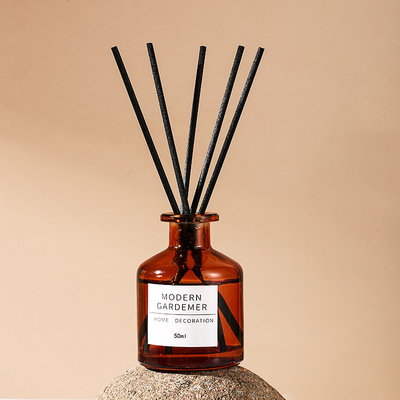 Il vetro su misura imbottiglia l'hotel domestico della decorazione sente Reed Diffuser 50ML