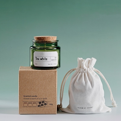 La stampa profumata del regalo della candela del corpo della cera della soia di aromaterapia personalizza l'imballaggio dell'oggetto