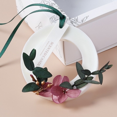 Candela fatta a mano personalizzata sacchetto di cera di lusso aria fresca secca blocco di cera di fiori