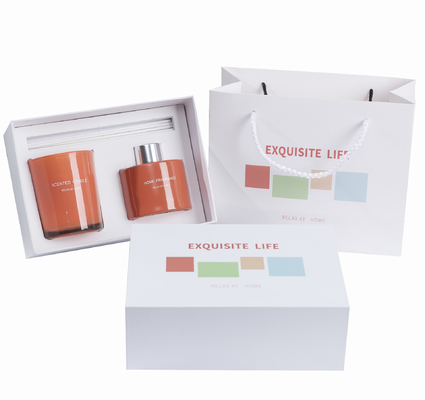 La candela sentita Reed Diffuser Home Fragrance Gift della cera d'api ha messo con i bastoni 150g
