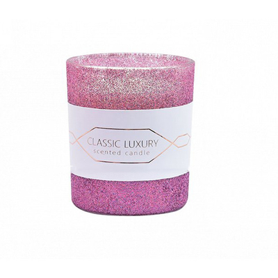 Lavanda e Sage Votive Aroma Home Candle dell'OEM nel nero Mercury Glass di rosa dell'oro