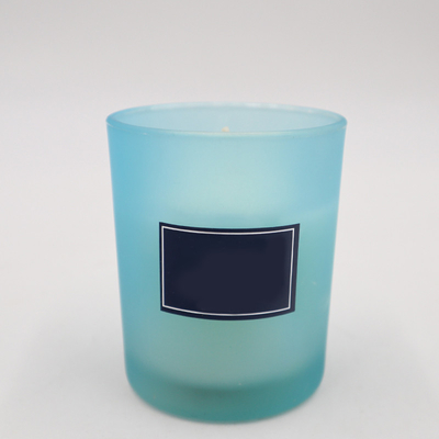Candela profumata Capri della soia blu amichevole di Eco in Rosemary Lavender Smell