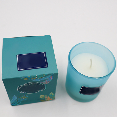 Candela profumata Capri della soia blu amichevole di Eco in Rosemary Lavender Smell
