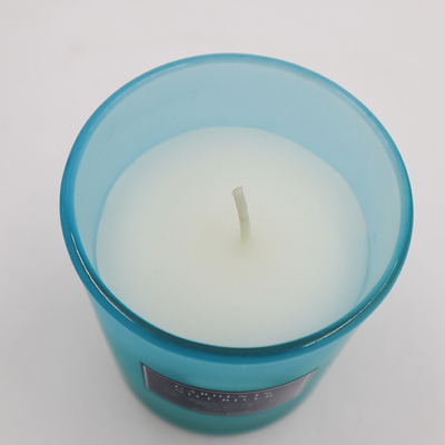 Candela profumata Capri della soia blu amichevole di Eco in Rosemary Lavender Smell