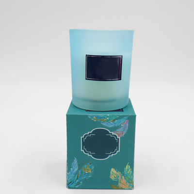 Candela profumata Capri della soia blu amichevole di Eco in Rosemary Lavender Smell