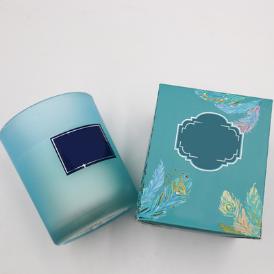 Candela profumata Capri della soia blu amichevole di Eco in Rosemary Lavender Smell