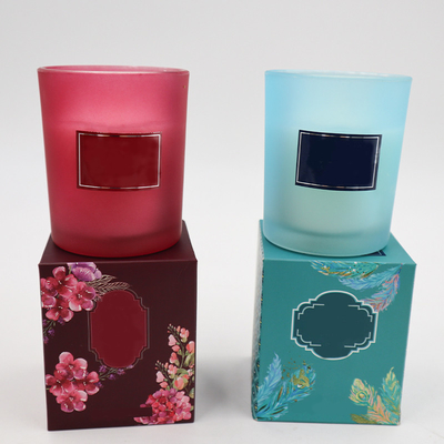 Candela profumata Capri della soia blu amichevole di Eco in Rosemary Lavender Smell