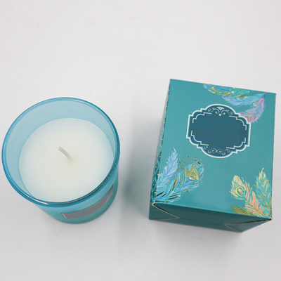 Candela profumata Capri della soia blu amichevole di Eco in Rosemary Lavender Smell