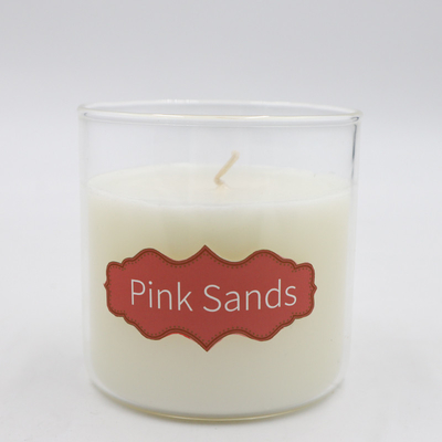 la cera naturale dell'eucalyptus della menta piperita 8oz ha sentito le candele con Cork Lid