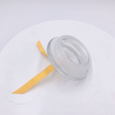 La cera arancio organica della soia dell'OEM ha sentito Mason Jar Candle per sonno