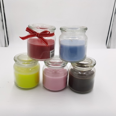 Candele a base di soia 12oz di Candy delle candele profumate variopinte dell'aroma