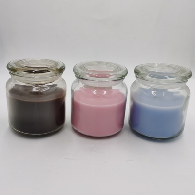 Candele a base di soia 12oz di Candy delle candele profumate variopinte dell'aroma