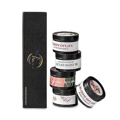 Il compleanno su ordinazione Candy ha sentito Tin Candles 6 latte di Oz con i coperchi
