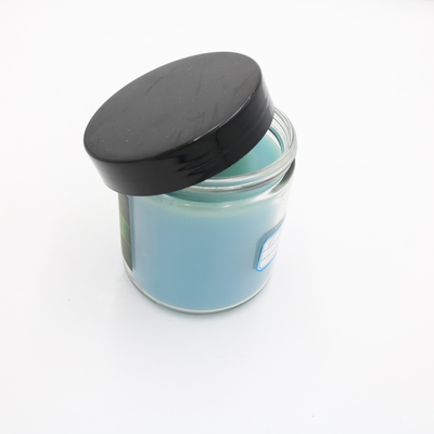 Il barattolo di vetro blu terapeutico della casa dell'aroma ha sentito la candela 3 Oz per l'aromaterapia