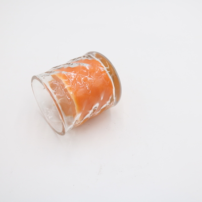 Stoppino di vetro riciclato 8oz piccole candele votive stoppino e candela della nave per la decorazione domestica