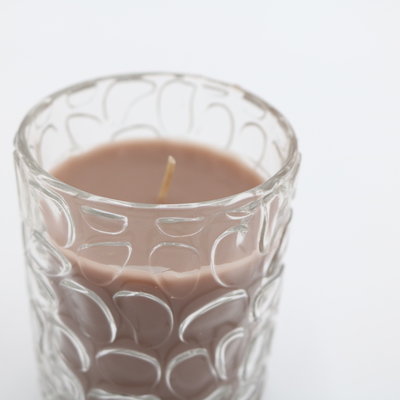Il vetro della cera della soia ha sentito i piccoli porta-candela 7.5oz delle candele votive