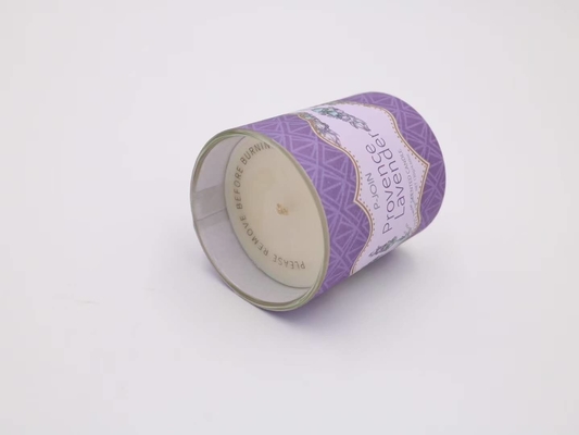 Tè di vetro bianco dei porta-candela dell'OEM il piccolo accende la cera della soia di 5 Oz