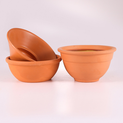 7Oz dell'interno Clay Pot Citronella Garden Candles per le zanzare