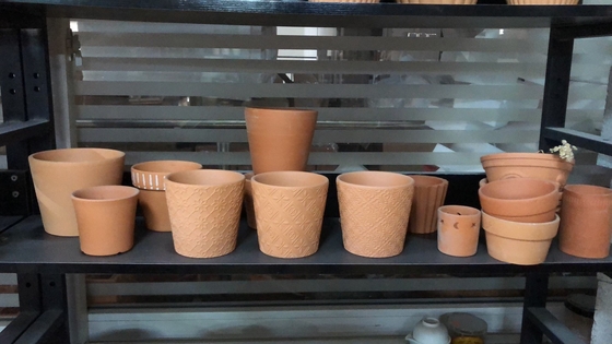 7Oz dell'interno Clay Pot Citronella Garden Candles per le zanzare