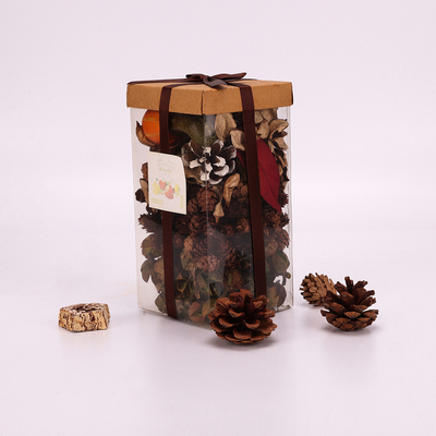 Potpourri asciutti profumati naturali dell'aroma della pigna per il bagno 210g