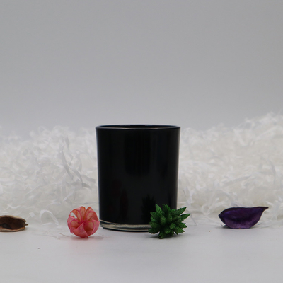 Tazze votive di vetro nere vuote 6.2x7.3 del supporto di candela di Tealight per la chiesa