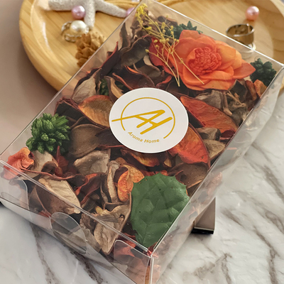 I potpourri fatti a mano della pesca hanno sentito i fiori per l'hotel del guardaroba