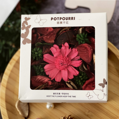 L'OEM ha sentito Rose Petal Potpourri Dry Flower 110g per la primavera