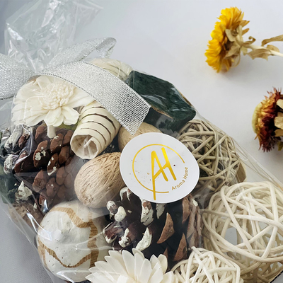 I potpourri fatti a mano 200g dell'aroma hanno sentito i fiori ed i dadi secchi