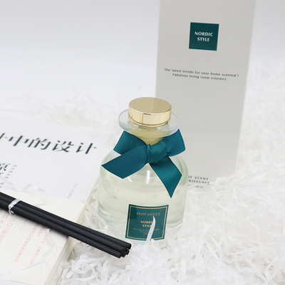 Regalo di lusso di Reed Diffuser 126ml dell'aroma messo con il nastro verde e l'etichetta su ordinazione