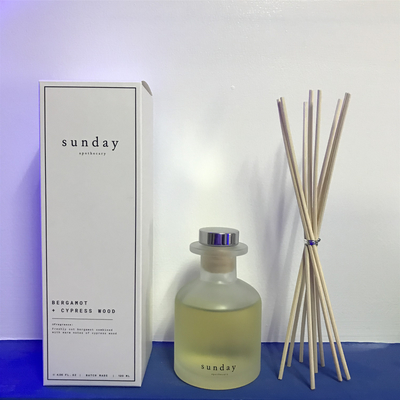 Regalo di lusso del profumo della lavanda di Reed Diffuser 126ml dell'aroma messo con il coperchio del nastro