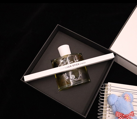 Regalo di lusso della bottiglia del quadrato di Reed Diffuser 180ml dell'aroma messo con la scatola bianca