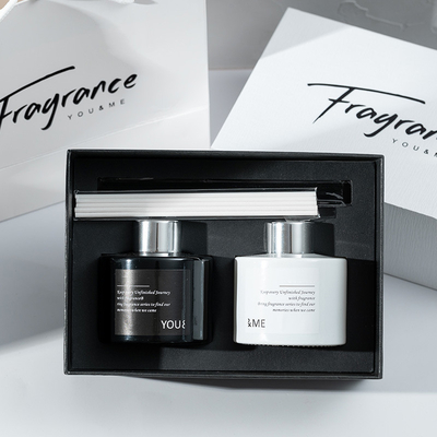 Fico bianco e nero su ordinazione 150mlx2 di Reed Diffuser Set Sea Salt dell'aroma