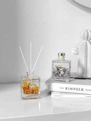 Cannella Reed Diffuser Perfume 120ml di Natale con la stagnola di argento dell'oro