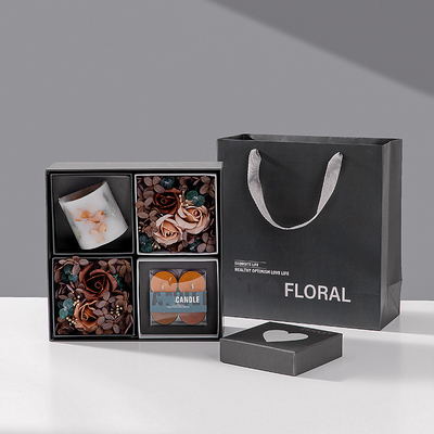 la candela decorativa del diffusore di Tealight del bagno 4pk ha messo l'insieme domestico del regalo del profumo