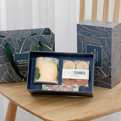 la candela decorativa del diffusore di Tealight del bagno 4pk ha messo l'insieme domestico del regalo del profumo