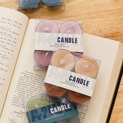 Supporto di candela votivo profumato variopinto di Tealight per la decorazione domestica