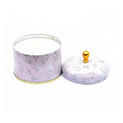 Metallo profumato fatto a mano Tin Can Candle 100ml 250ml della cera della soia