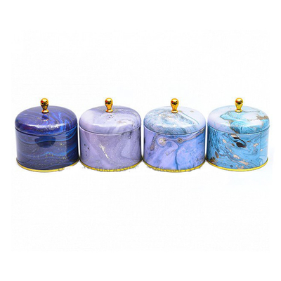 Metallo profumato fatto a mano Tin Can Candle 100ml 250ml della cera della soia