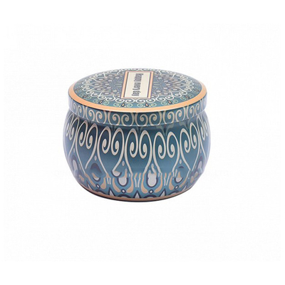 Piccola decorazione di alluminio unica 120g di Tin Can Candle With Stone