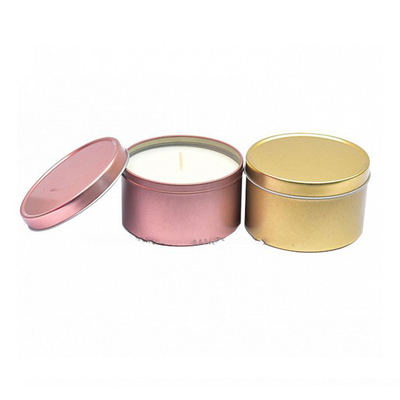 Il nastro dell'oro ha sentito la soia Tin Can Candle In Bulk 5.5oz
