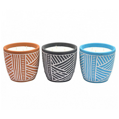 Grande candela all'aperto della citronella della cosa repellente di insetto della zanzara in Clay Pot