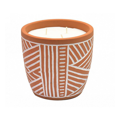 Grande candela all'aperto della citronella della cosa repellente di insetto della zanzara in Clay Pot