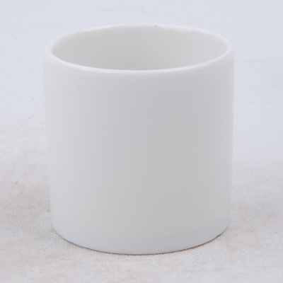 il bianco normale 7oz ha sentito il vaso ceramico naturale della candela della soia per dormire