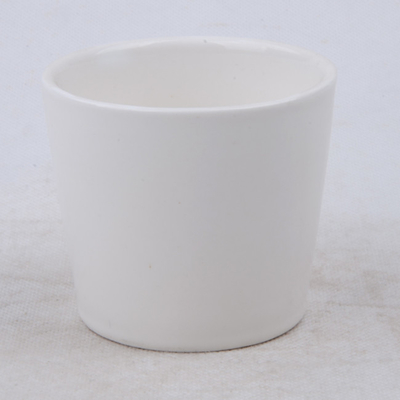 il bianco normale 7oz ha sentito il vaso ceramico naturale della candela della soia per dormire