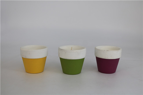 Candele di vetro personali della soia della lavanda del barattolo della candela del nero di 7oz MSDS per la decorazione interna