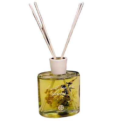 Aroma Reed Diffuser 100ml del profumo della stanza con la decorazione secca dei fiori